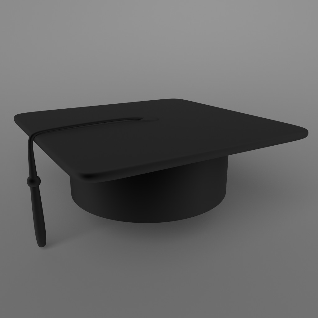 US/UK Graduate/Teacher Hat preview image 1